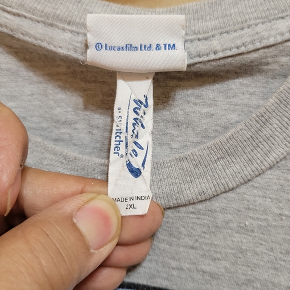 Star Wars Large Front Graphic Lucas Film Tee Shirt Men's 2x - Picture 4 of 4